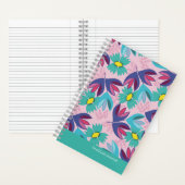 Aangepast dankbaarheidstijdschrift florroze groen  notitieboek (Binnen)