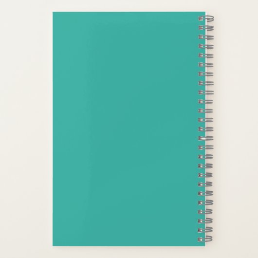 Aangepast dankbaarheidstijdschrift florroze groen  notitieboek (Achterkant)