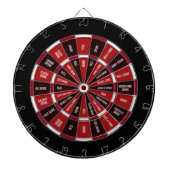 Aangepast dartboard 3/17/16 Cooldartboards.com Dartbord (Voorkant)