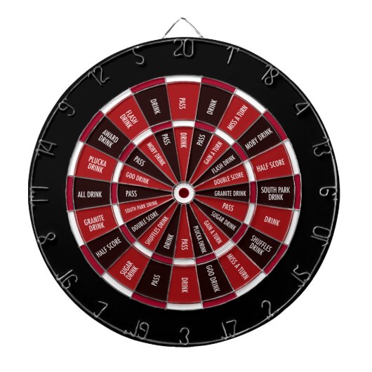 Aangepast dartboard 3/17/16 Cooldartboards.com Dartbord (Voorkant)