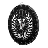 Aangepast dartboard aanpassen met Initiaal/naam Dartbord (Voorkant Rechts)