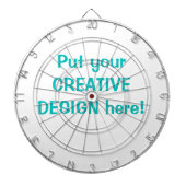 Aangepast dartboard dartbord (Voorkant)