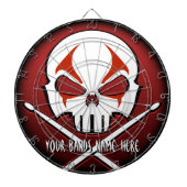 Aangepast dartboard-klusje voor rots en rolband da dartbord (Voorkant)