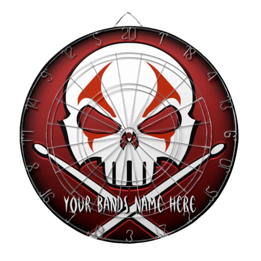 Aangepast dartboard-klusje voor rots en rolband da dartbord (Voorkant)