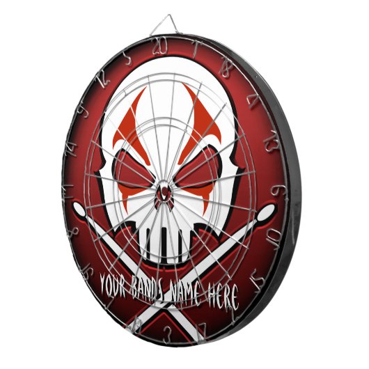 Aangepast dartboard-klusje voor rots en rolband da dartbord (Voorkant Rechts)