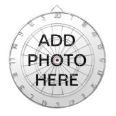 Aangepast dartboard - VOEG EEN FOTO VAN UW VRIJHEI Dartbord (Voorkant)