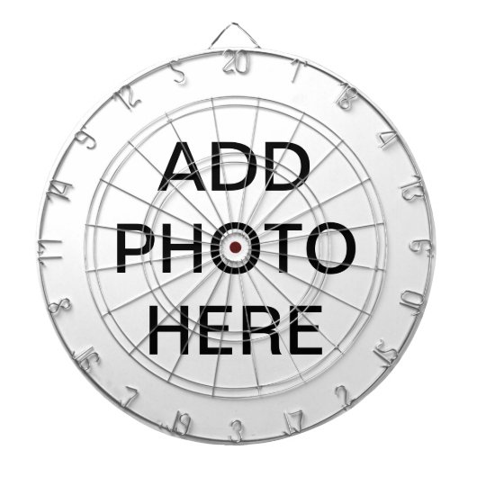 Aangepast dartboard - VOEG EEN FOTO VAN UW VRIJHEI Dartbord (Voorkant)