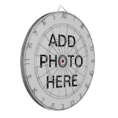 Aangepast dartboard - VOEG EEN FOTO VAN UW VRIJHEI Dartbord (Voorkant Links)