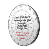 Aangepast dartbord - Promotioneel dartbord (Voorkant Rechts)