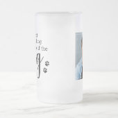 Aangepast dat het niet alleen Drink als de hond th Matglas Bierpul (Center)