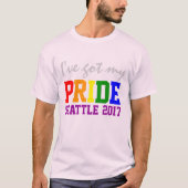 Aangepast dat ik mijn Pride Seattle Gay Pride heb T-shirt (Voorkant)