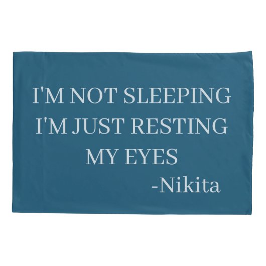 Aangepast dat ik niet slaap.. ik steek mijn ogen g kussensloop (Achterkant)