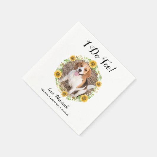 Aangepast dat ik te veel zonnesbloemen doe met fot servet (Hoek)