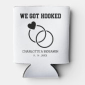 Aangepast dat we een gehouwen bruiloft hebben blikjeskoeler (Voorkant)