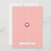 Aangepast dat ze Baby shower twee keer uitnodigt Kaart (Achterkant)