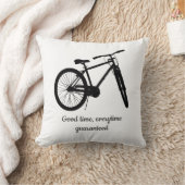 Aangepast Dated kerstgebondene Biking Quote Ceram Kussen (Deken)