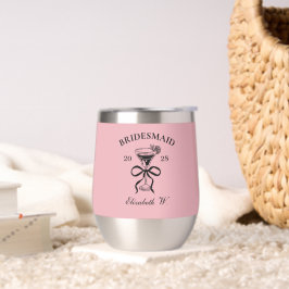 Aangepast de Bach Club bruidsmeisje wijnbeker