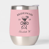 Aangepast de Bach Club bruidsmeisje wijnbeker (Links)