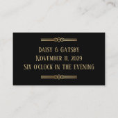 Aangepast decoder voor kunst van 1920, waardoor de visitekaartje (Achterkant)