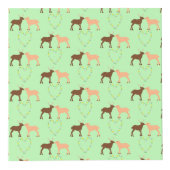 Aangepast deer Couple en Daisy Heart Kubus (Rechts)