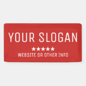 Aangepast demonstratietoestel voor lokale en staat spandoek (Horizontaal)