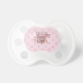 Aangepast dennenmeisje Pacifier Roze Speen