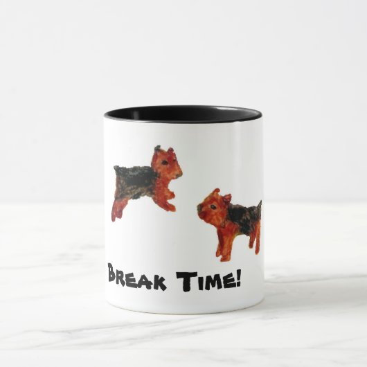 Aangepast deuropbrengst van paardenfokkerij mok (Midden)