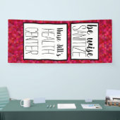 Aangepast deuropendeeg van de verpleegdeur, roodro spandoek (Beurs)