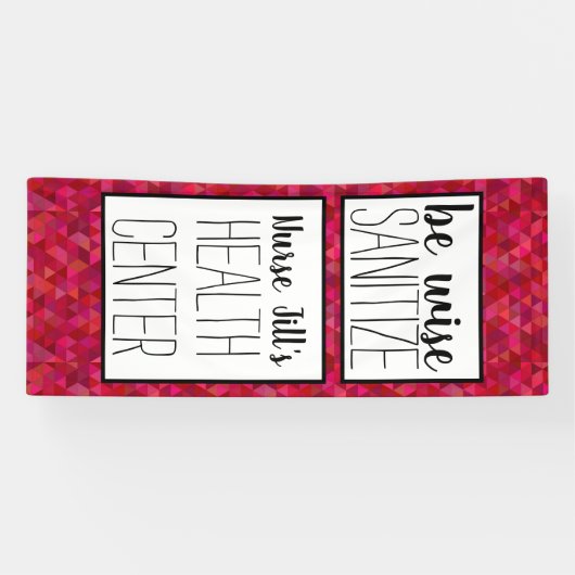 Aangepast deuropendeeg van de verpleegdeur, roodro spandoek (Horizontaal)