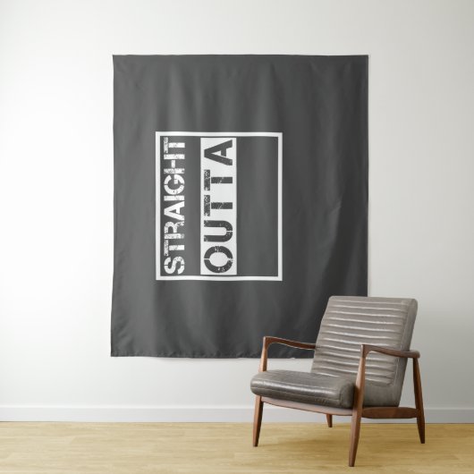 Aangepast direct vanaf persoonlijke verjaardag wandkleed (In situ)