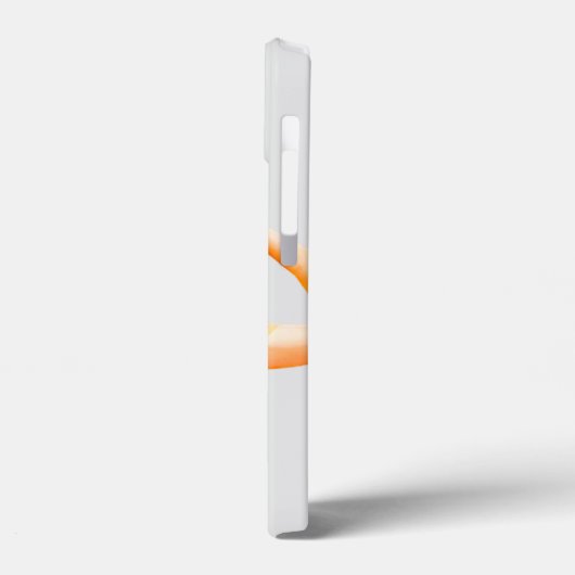 Aangepast DIY Monogrammen  schattige dame geel Case-Mate iPhone Case (Achterkant / Links)