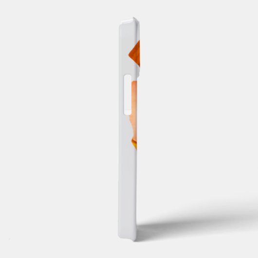 Aangepast DIY Monogrammen  schattige dame geel Case-Mate iPhone Case (Achterkant / Rechts)