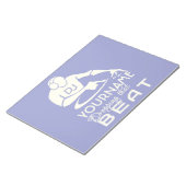 Aangepast DJ-notebook Notitieblok (Schuin)