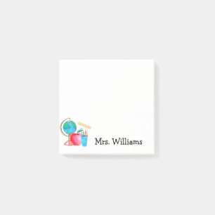 Aangepast docent post-it® notes