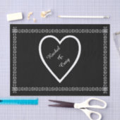 Aangepast document voor bruiloft tissuepapier (Craft)