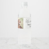 Aangepast doen we ook huisdier bruiloft waterfles etiket (Voorkant)
