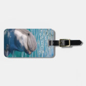 Aangepast Dolphin Bagagelabel (Voorkant horizontaal)