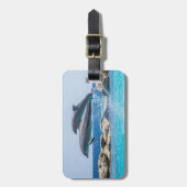 Aangepast Dolphin-Bagagelabel Bagagelabel (Voorkant verticaal)