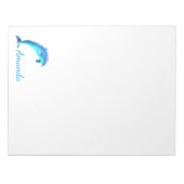 Aangepast Dolphin Notitieblok (Voorkant)