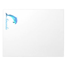 Aangepast Dolphin Notitieblok