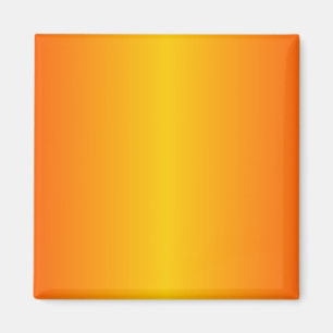 Aangepast donker Oranje geel Magneet