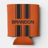 Aangepast donkerzwart Oranje zwart, automatische r Blikjeskoeler (Achterkant)