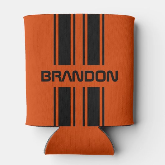 Aangepast donkerzwart Oranje zwart, automatische r Blikjeskoeler (Achterkant)