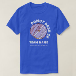 Aangepast Donut 5k Team T-Shirt