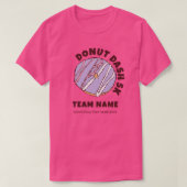 Aangepast Donut 5k Team T-Shirt (Design voorkant)