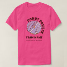 Aangepast Donut 5k Team T-Shirt