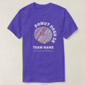 Aangepast Donut 5k Team T-Shirt (Design voorkant)
