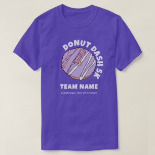 Aangepast Donut 5k Team T-Shirt