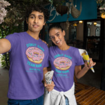 Aangepast Donut Dash Team T-Shirt