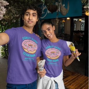 Aangepast Donut Dash Team T-Shirt